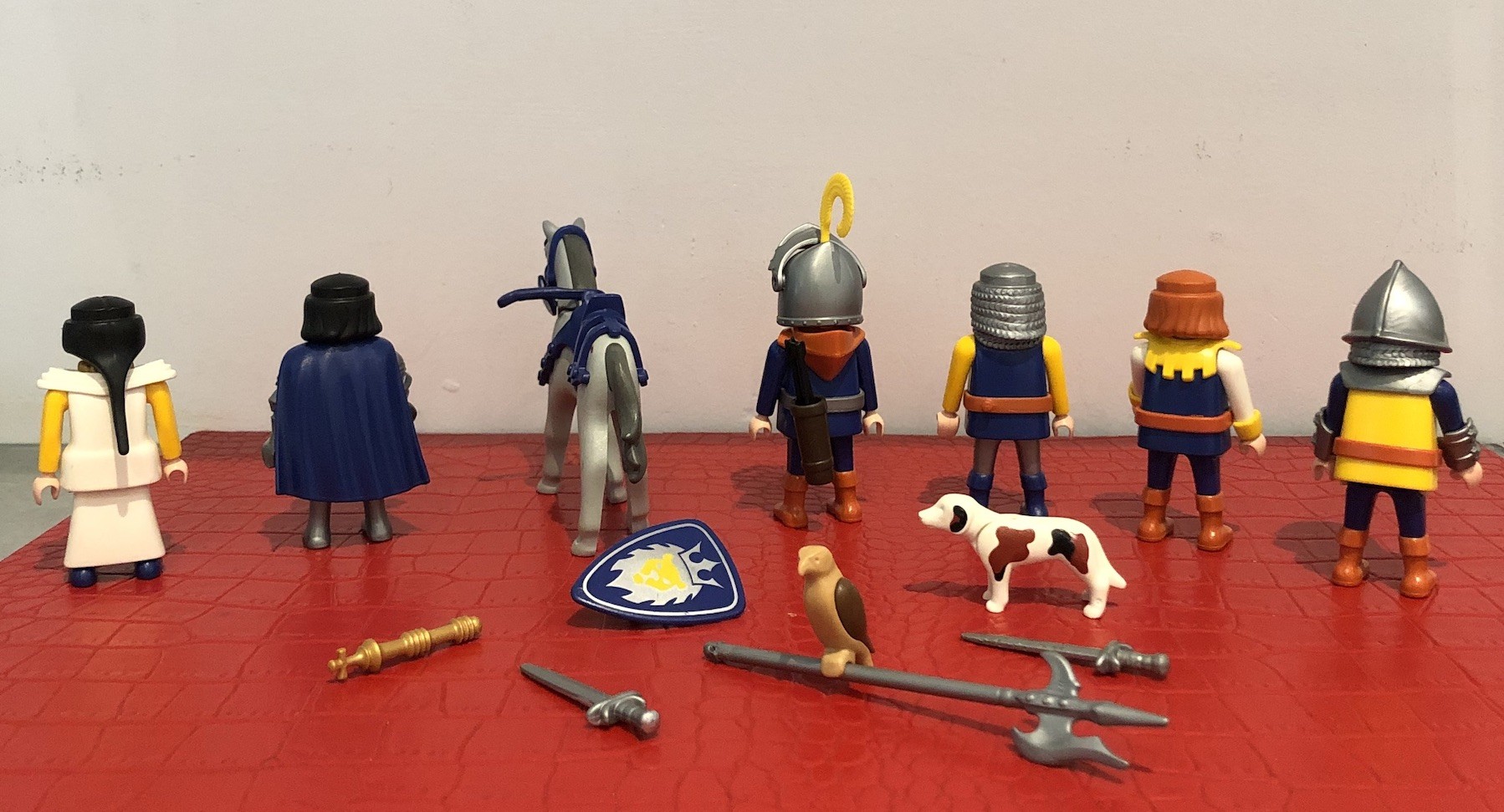 Chevaliers Moyen Age Personnages du château Playmobil 3268