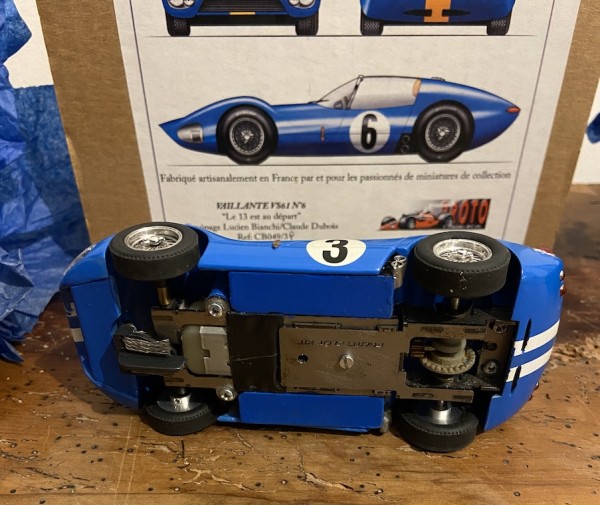 VAILLANTE VS61 N°3 BLEU PROTO SLOT KIT  PSK REF CB049