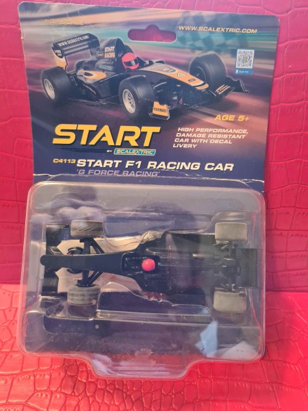 STAR F1 RACING CAR G FORCE RACING SCALEXTRIC REF C4113