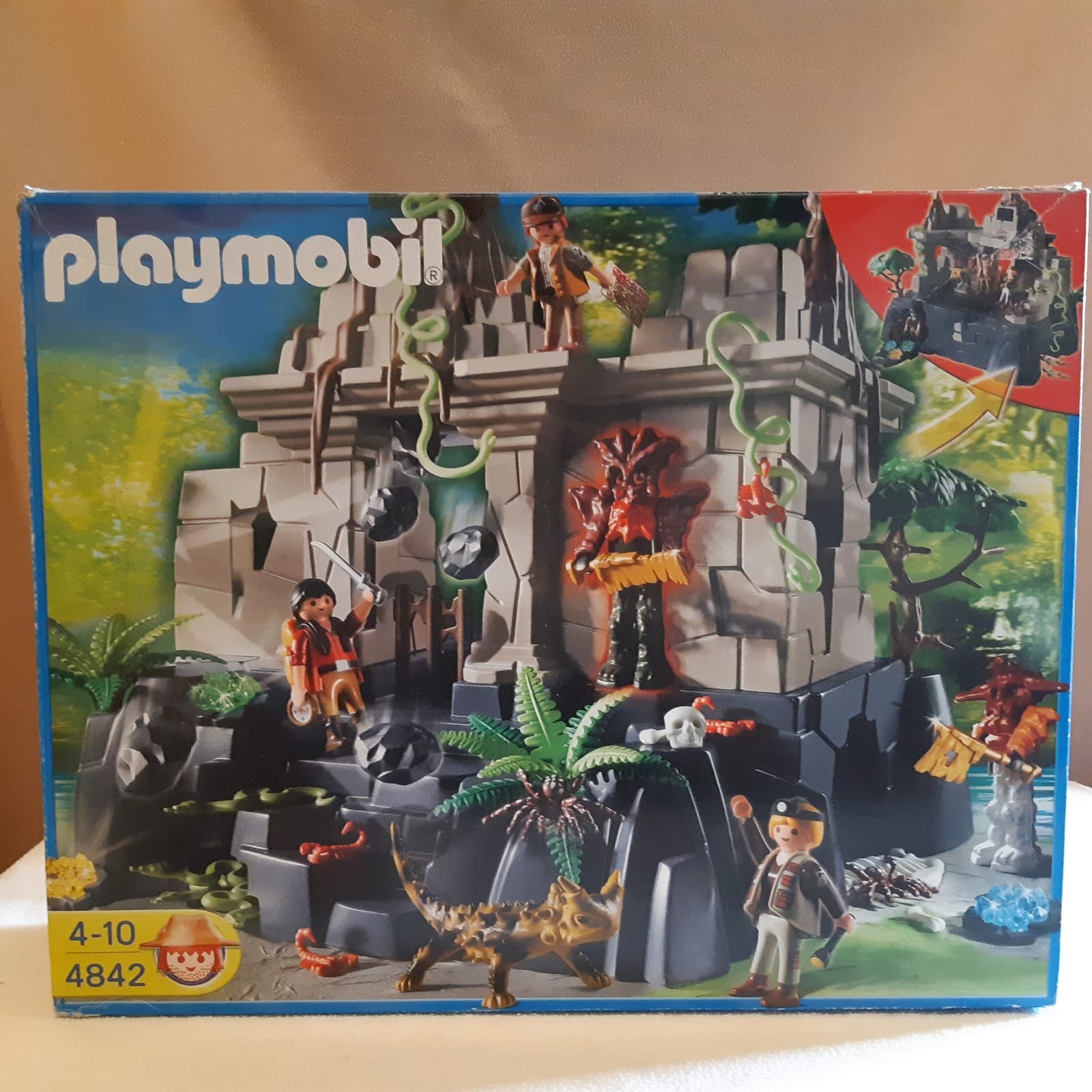 Temple du trésor Playmobil 4842