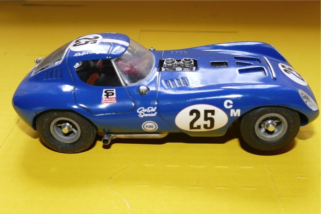 CHEETAH BLEU COX SCALE 1/24 SLOT CAR