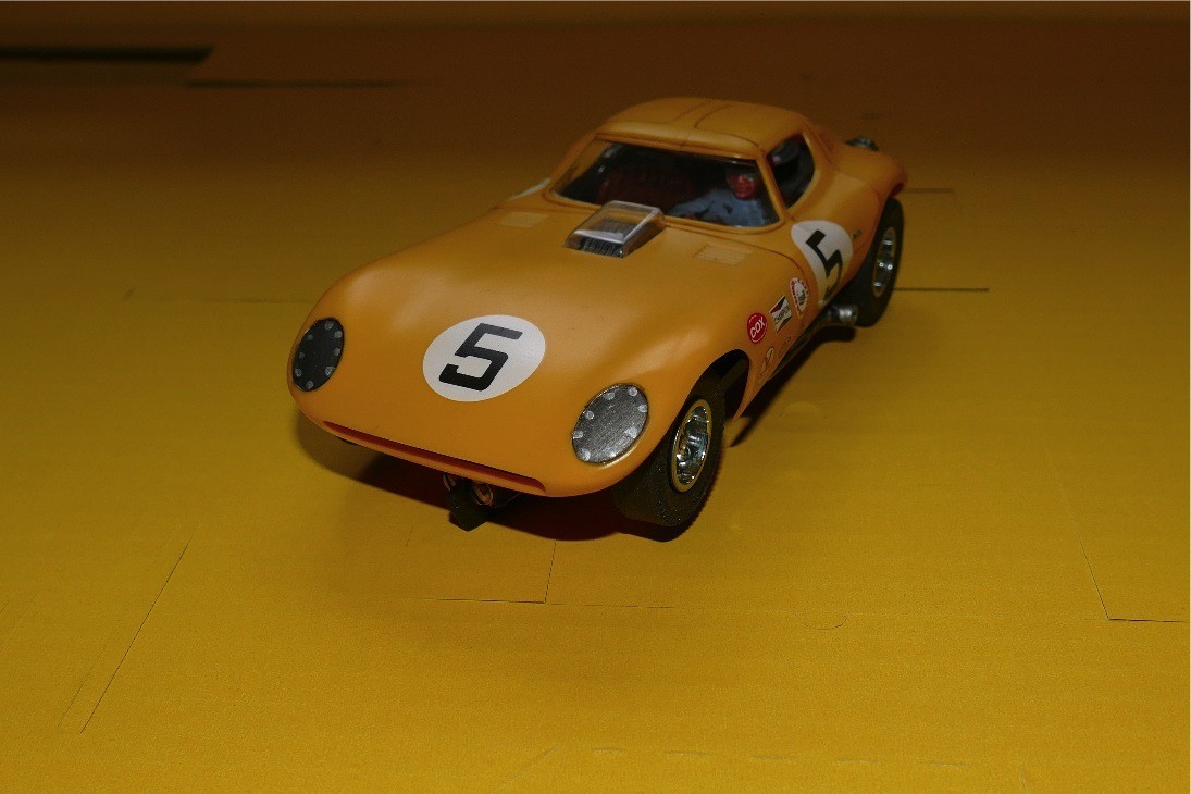 CHEETAH JAUNE STROMBECKER SCALE 1/24 SLOT CAR