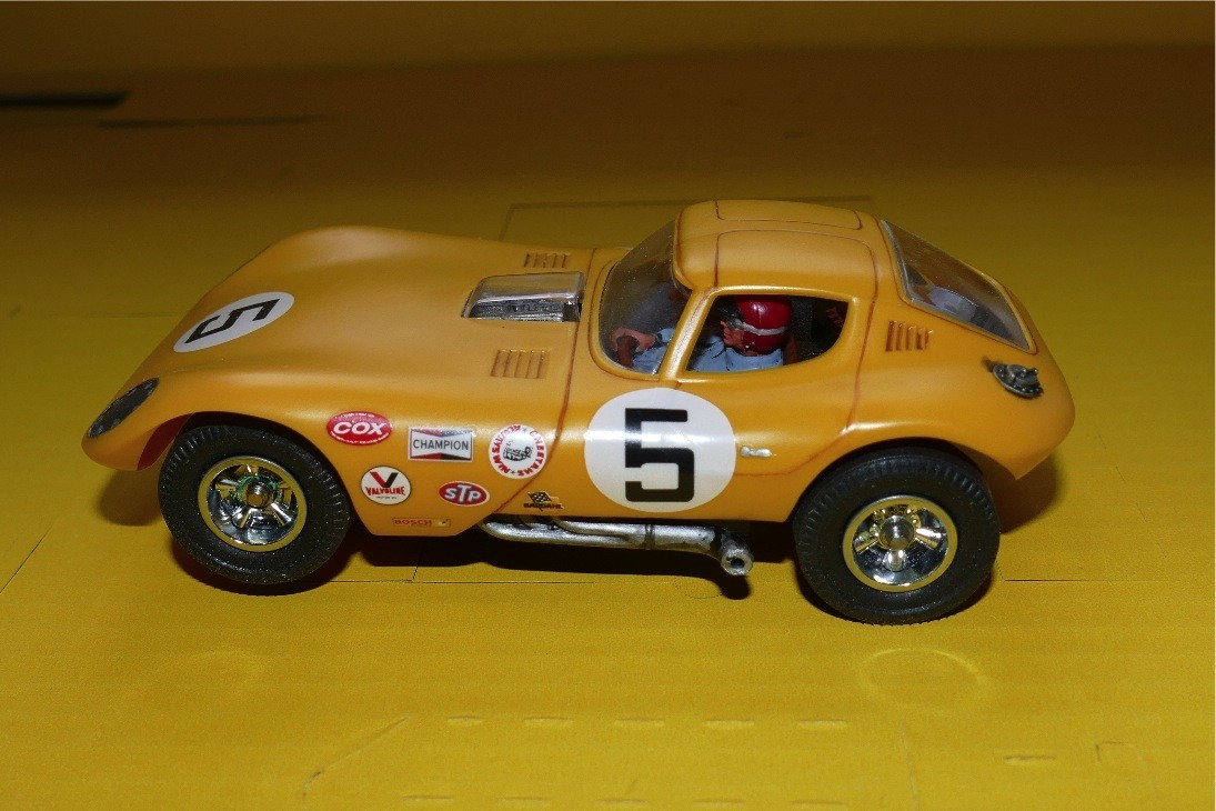 CHEETAH JAUNE STROMBECKER SCALE 1/24 SLOT CAR