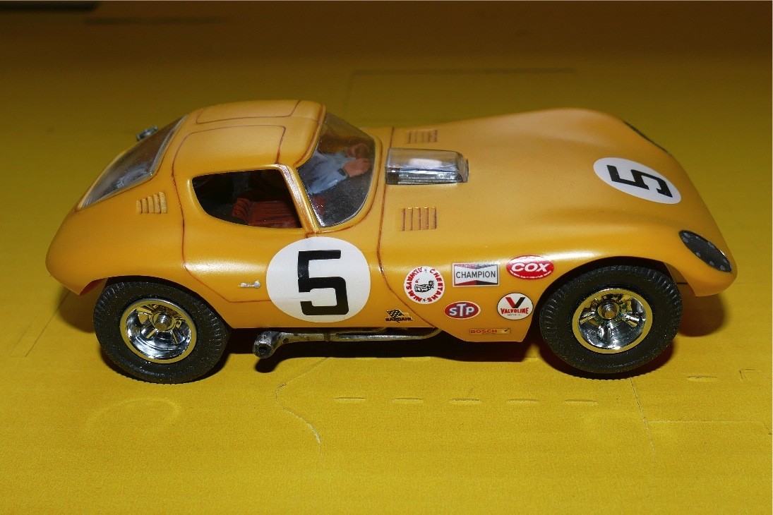 CHEETAH JAUNE STROMBECKER SCALE 1/24 SLOT CAR