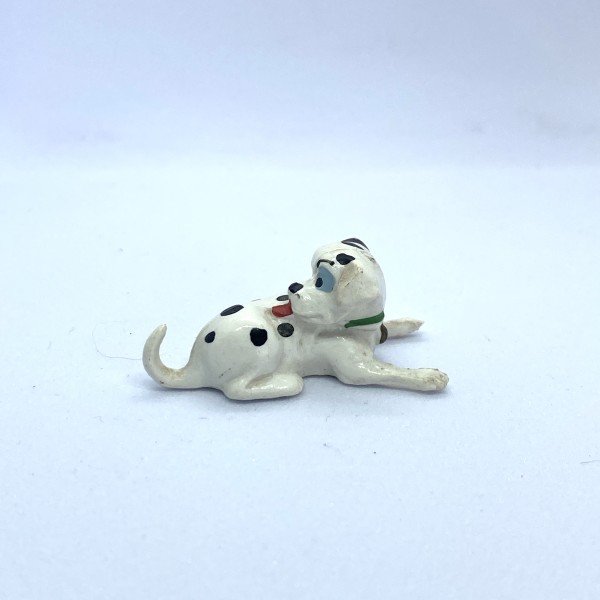 Chiot Dalmatien faisant sa toilette - 101 Dalmatiens - Figurine JIM