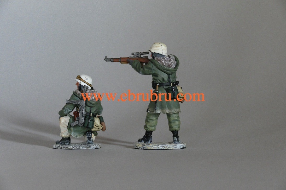 WINTER WARRIOR SET B KING & COUNTRY GERMAN ARMY WS086