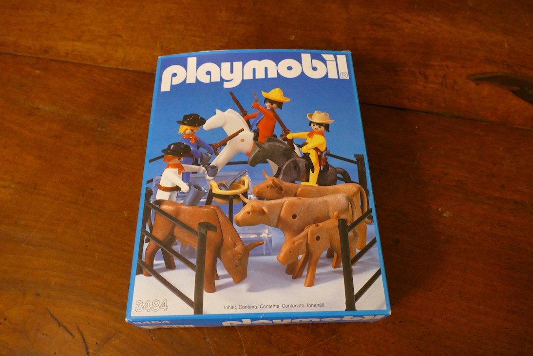 Cowboys Western Playmobil vintage 3484