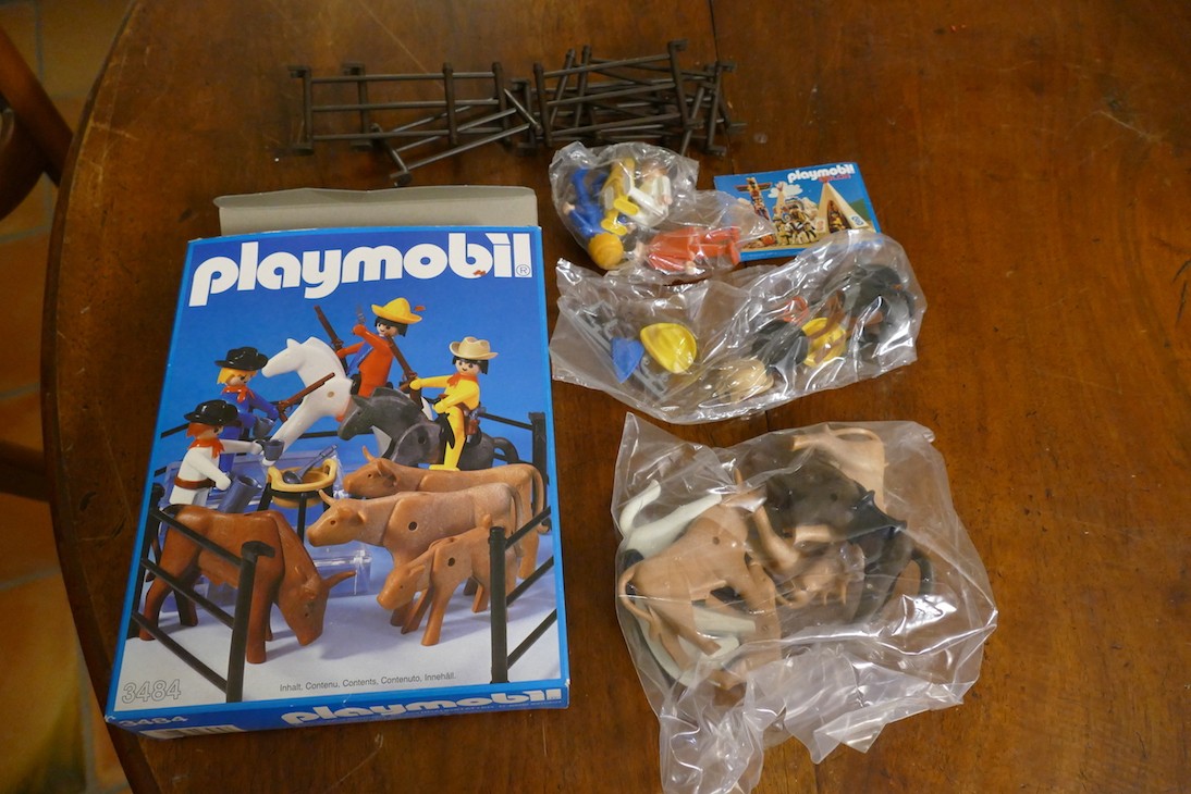 Cowboys Western Playmobil vintage 3484