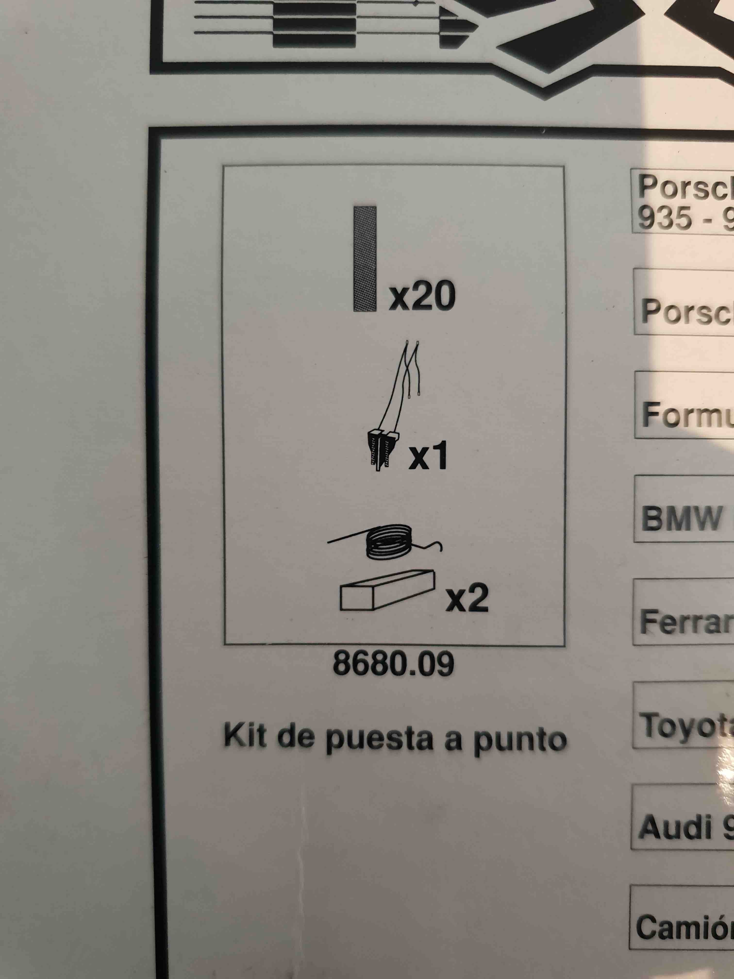 SCALEXTRIC 8680.09 KIT DE PUESTA A PUNTO