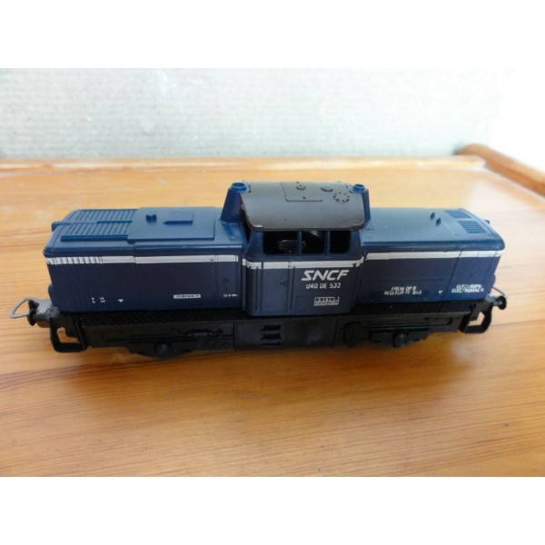 LOCOTRACTEUR DIESEL SNCF 040 DE 532 BLEUE LIMA 