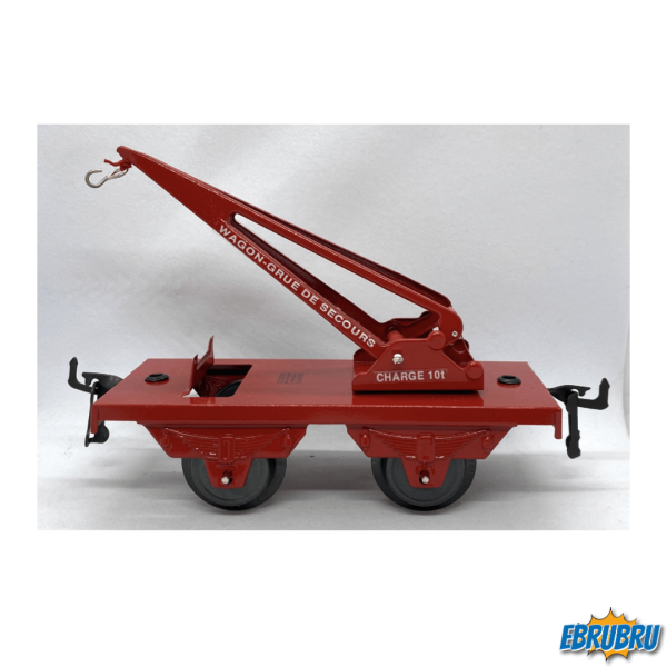 Wagon Grue de secours HORNBY Hachette