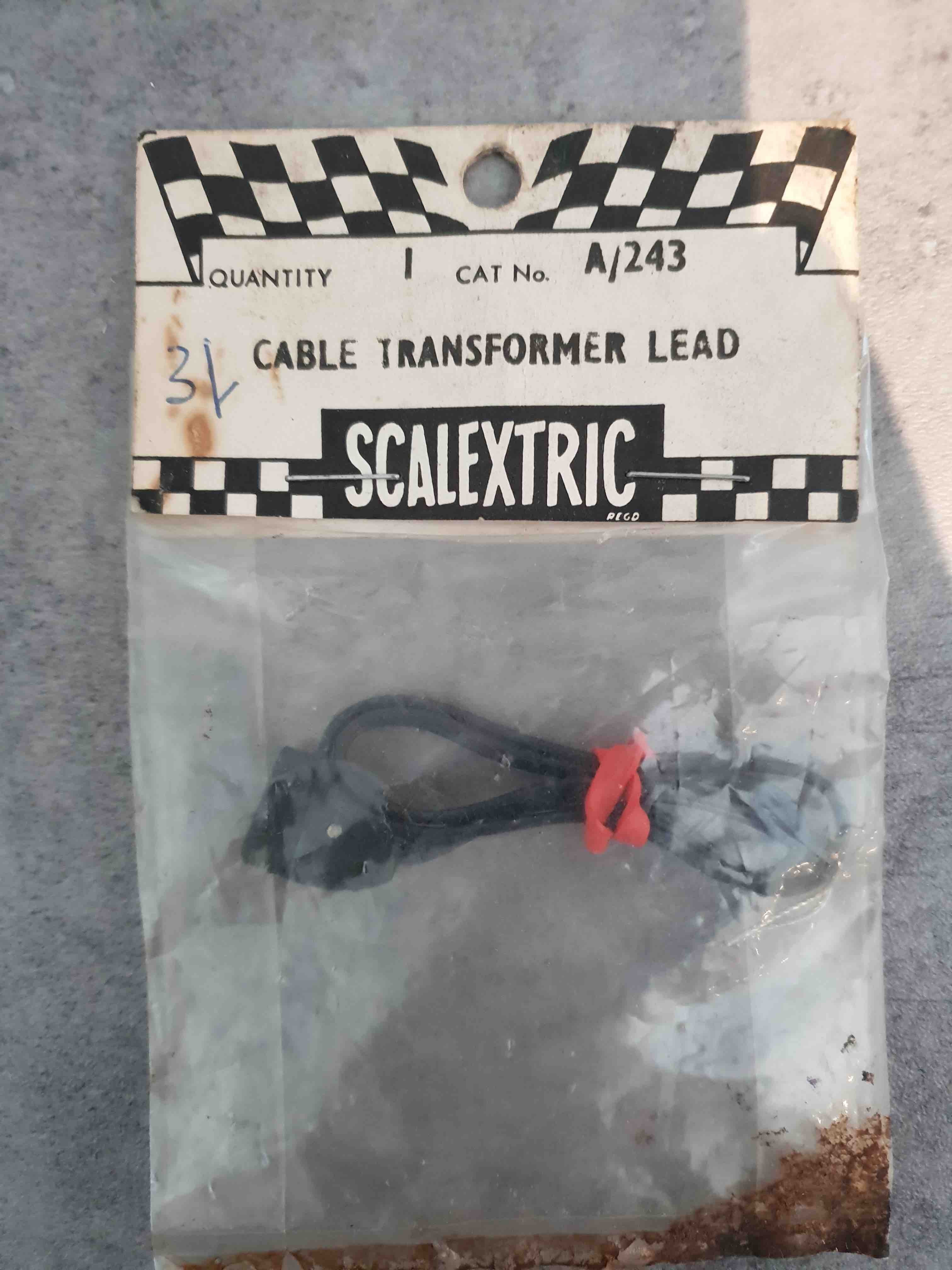 SCALEXTRIC A 243 CLABE TRANSFORMER LEAD