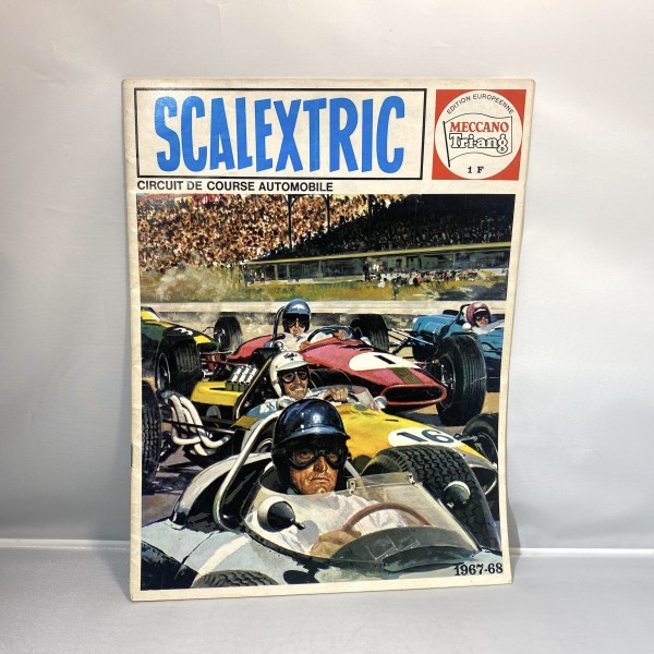 Catalogue Scalextric édition 10 de 1967-1968