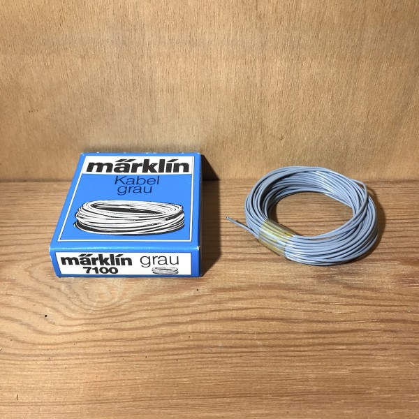 Fil de câblage gris MARKLIN 7100