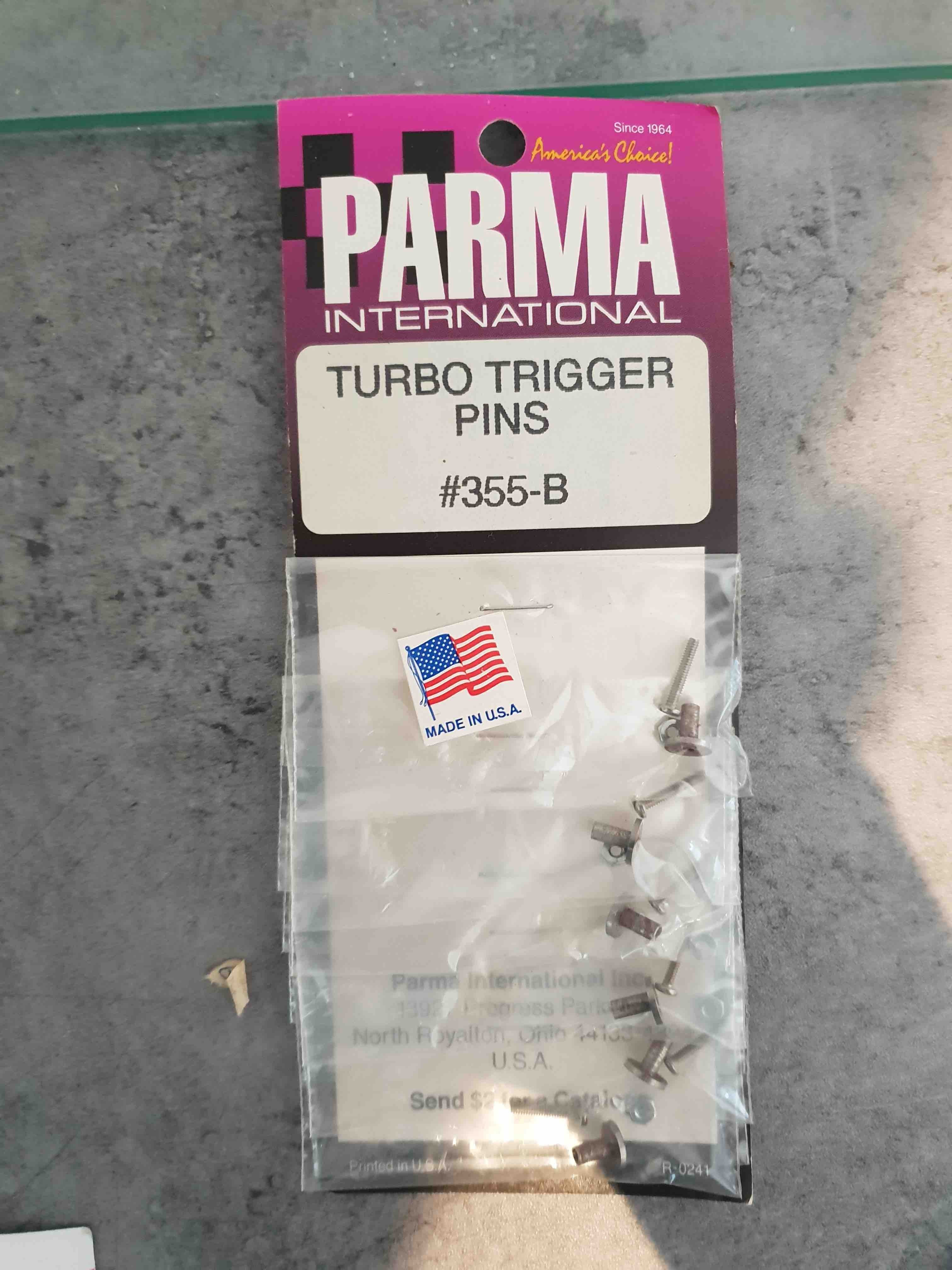 PARMA INTERNATIONAL TURBO TRIGGER  PINS 355-B X6