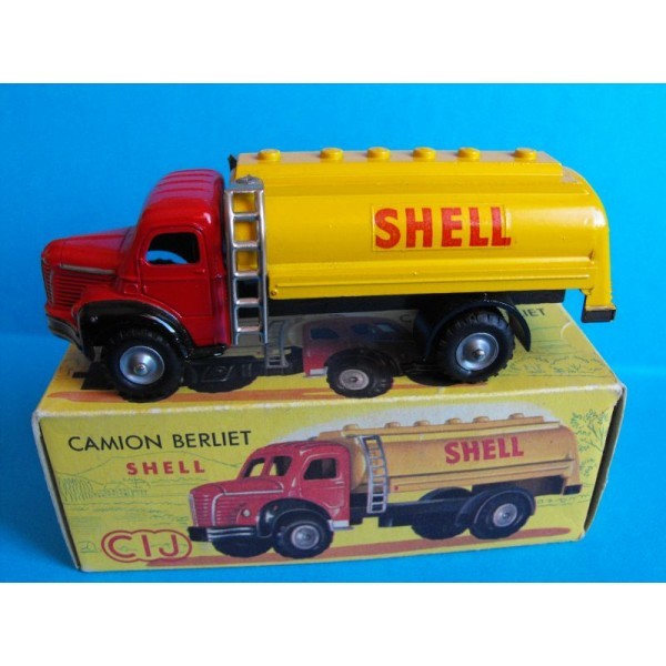 CAMION BERLIET  CITERNE SHELL CIJ