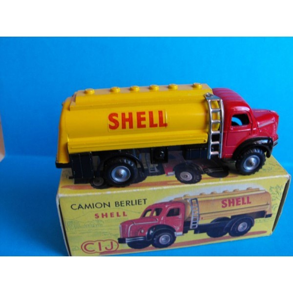 CAMION BERLIET  CITERNE SHELL CIJ