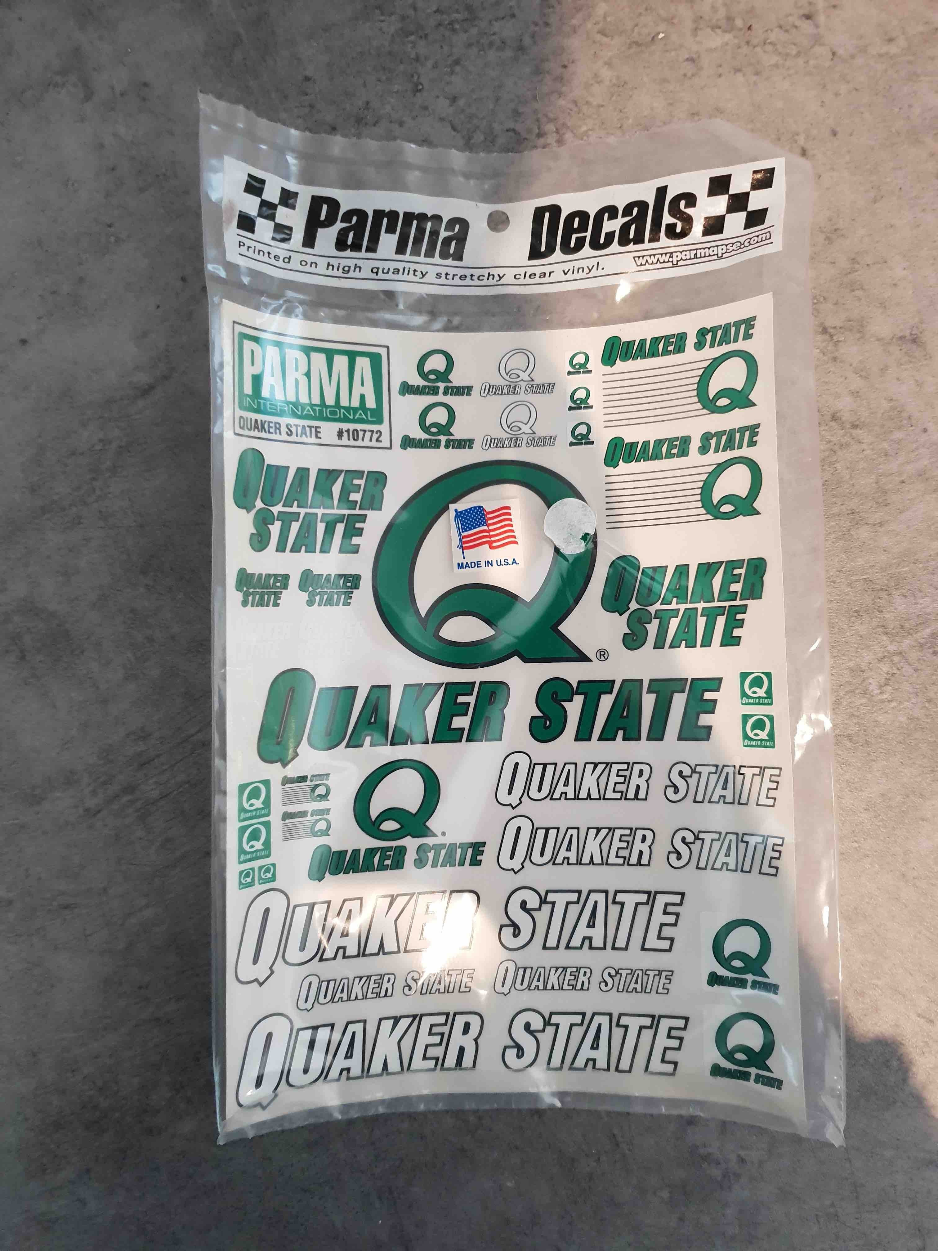 PARMA DECALS QUAKER STATE  107172