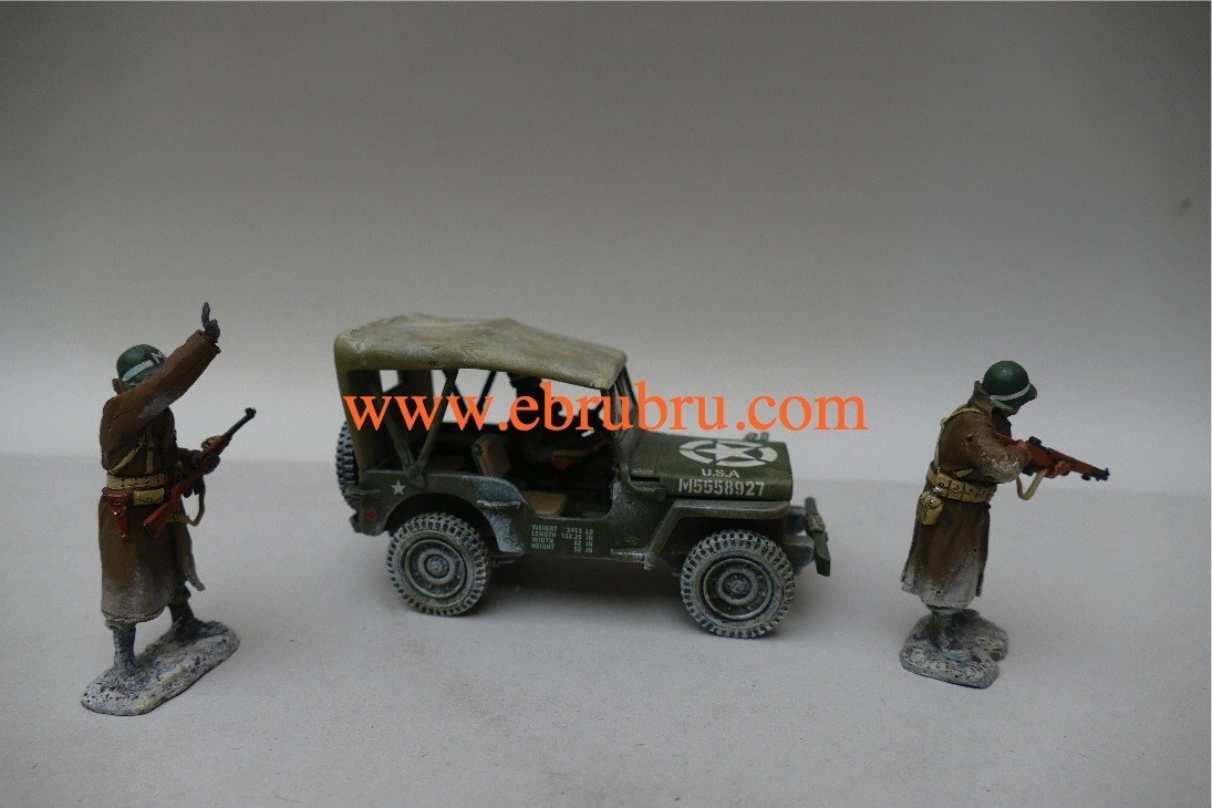 U.S. FRIEND OR FOE BATTLE OF THE BULGE KING & COUNTRY BBA004