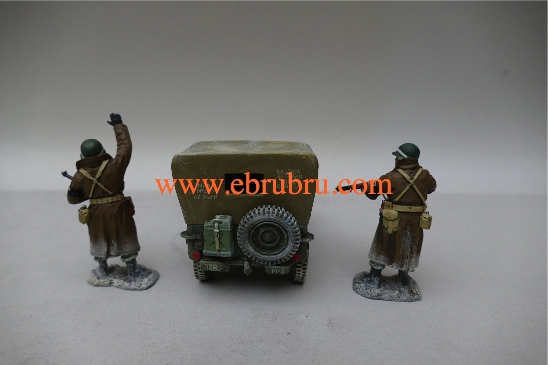 U.S. FRIEND OR FOE BATTLE OF THE BULGE KING & COUNTRY BBA004