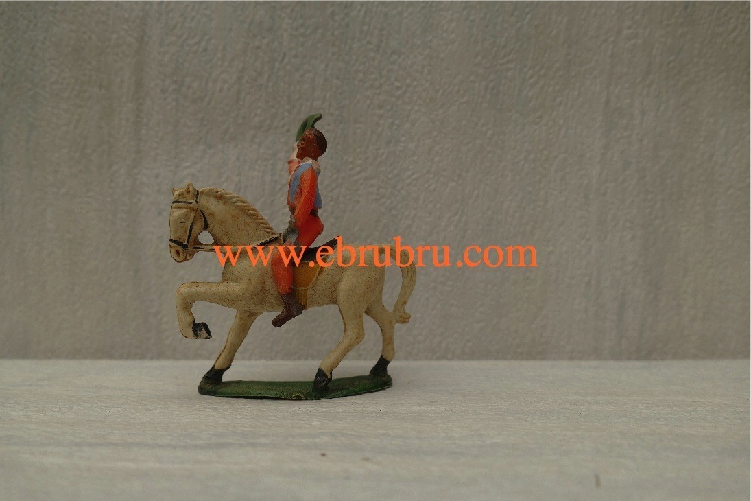 CAVALIER COWBOY SALUANT ORANGE STARLUX RÉF 413