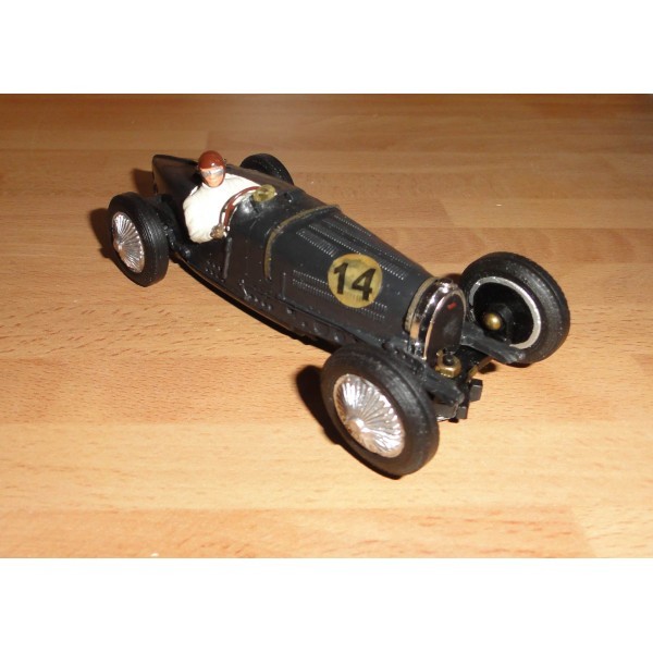 C 70 COLLECTION DE BUGATTIS TYPE 59 SCALEXTRIC ORIGINALE ET DE HAVILLAND