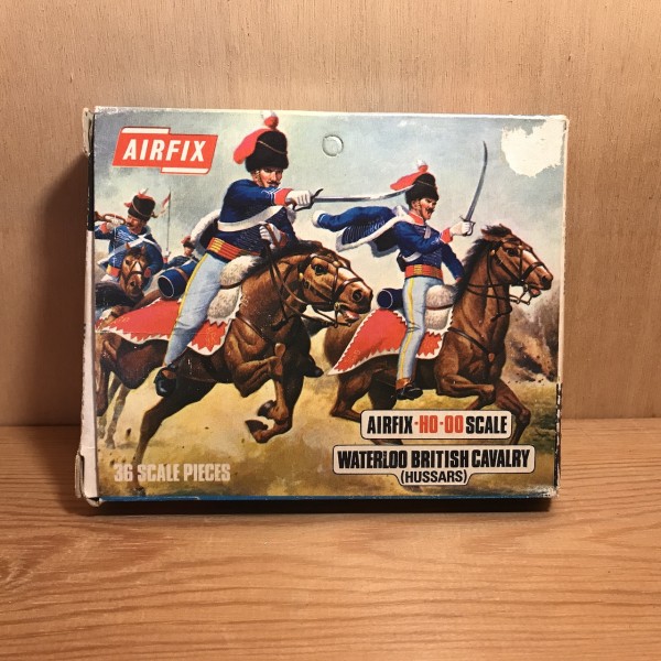 AIRFIX BLUE BOX WATERLOO BRITISH CAVALRY