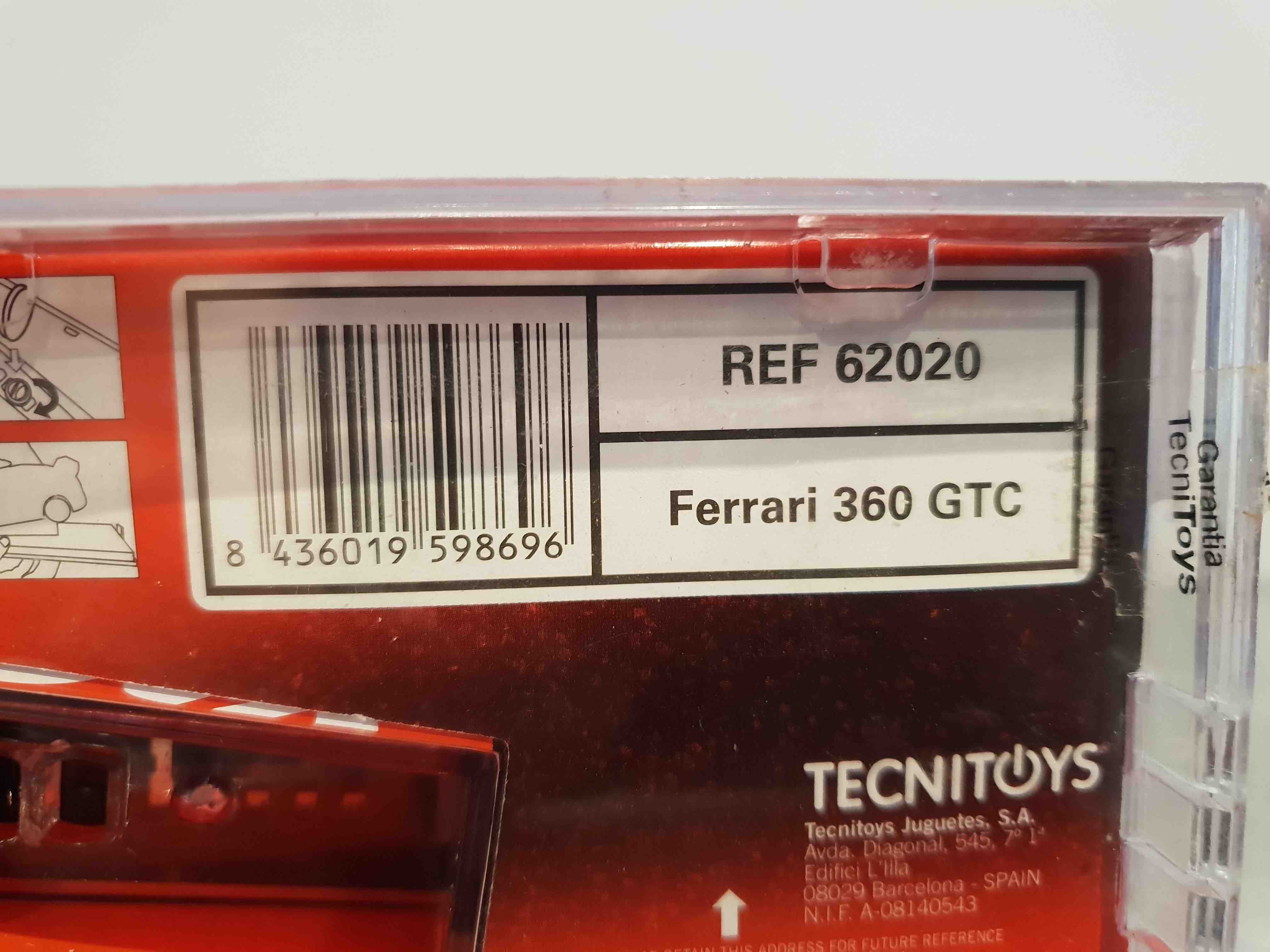 SCALEXTRIC 62020 FERRARI 360 GTC