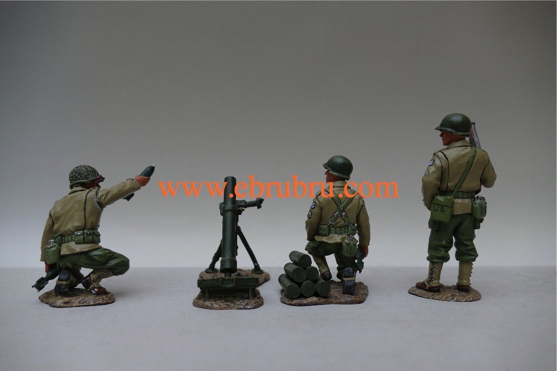 U.S. 3RD INFANTRY DIVISION MORTAR TEAM D DAY 1944 KING & COUNTRY DD032