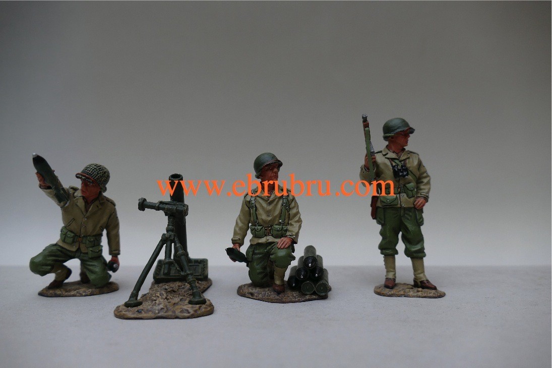 U.S. 3RD INFANTRY DIVISION MORTAR TEAM D DAY 1944 KING & COUNTRY DD032