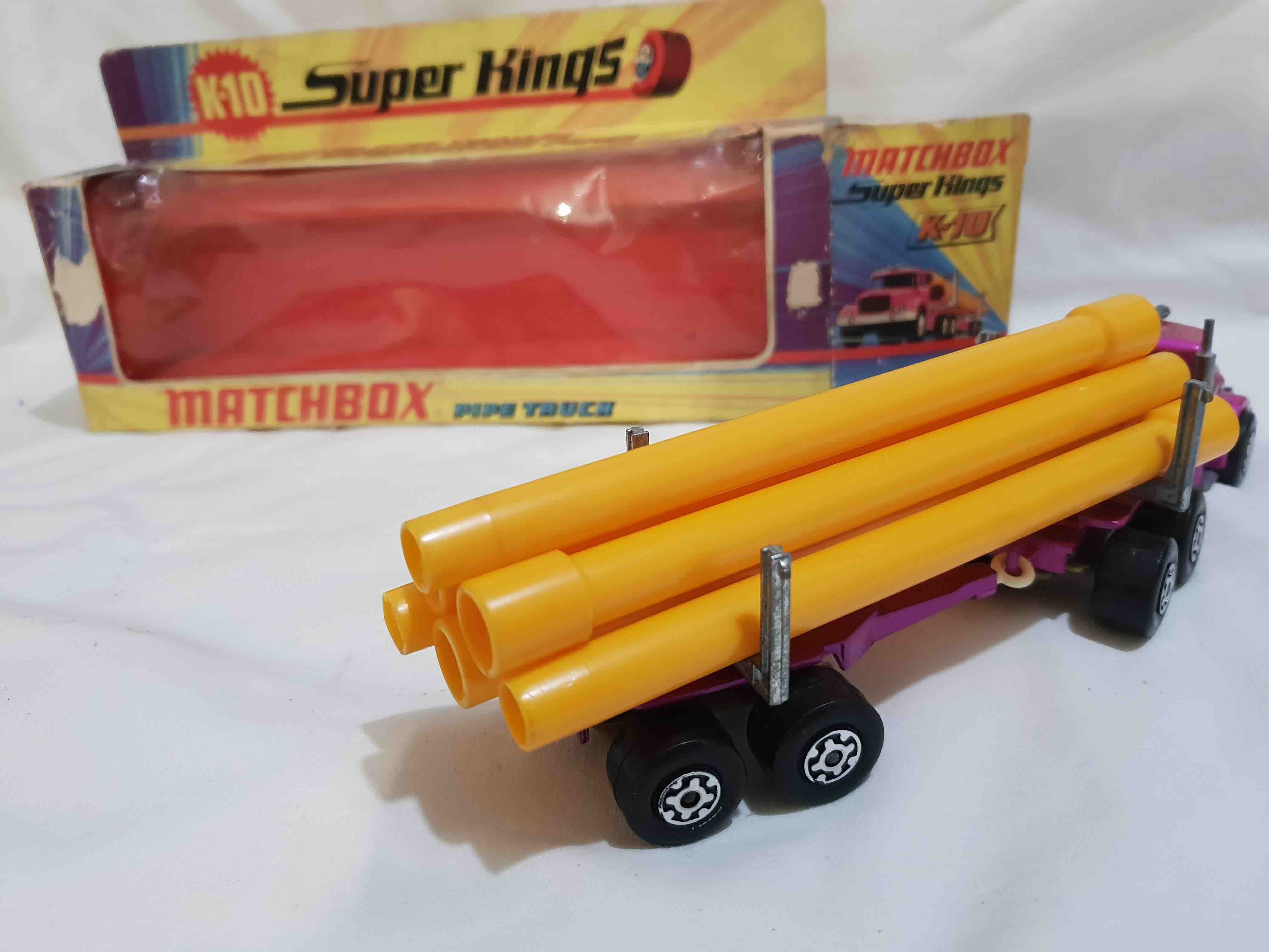 MATCHBOX PIPE TRUCK K-10 SUPER KING