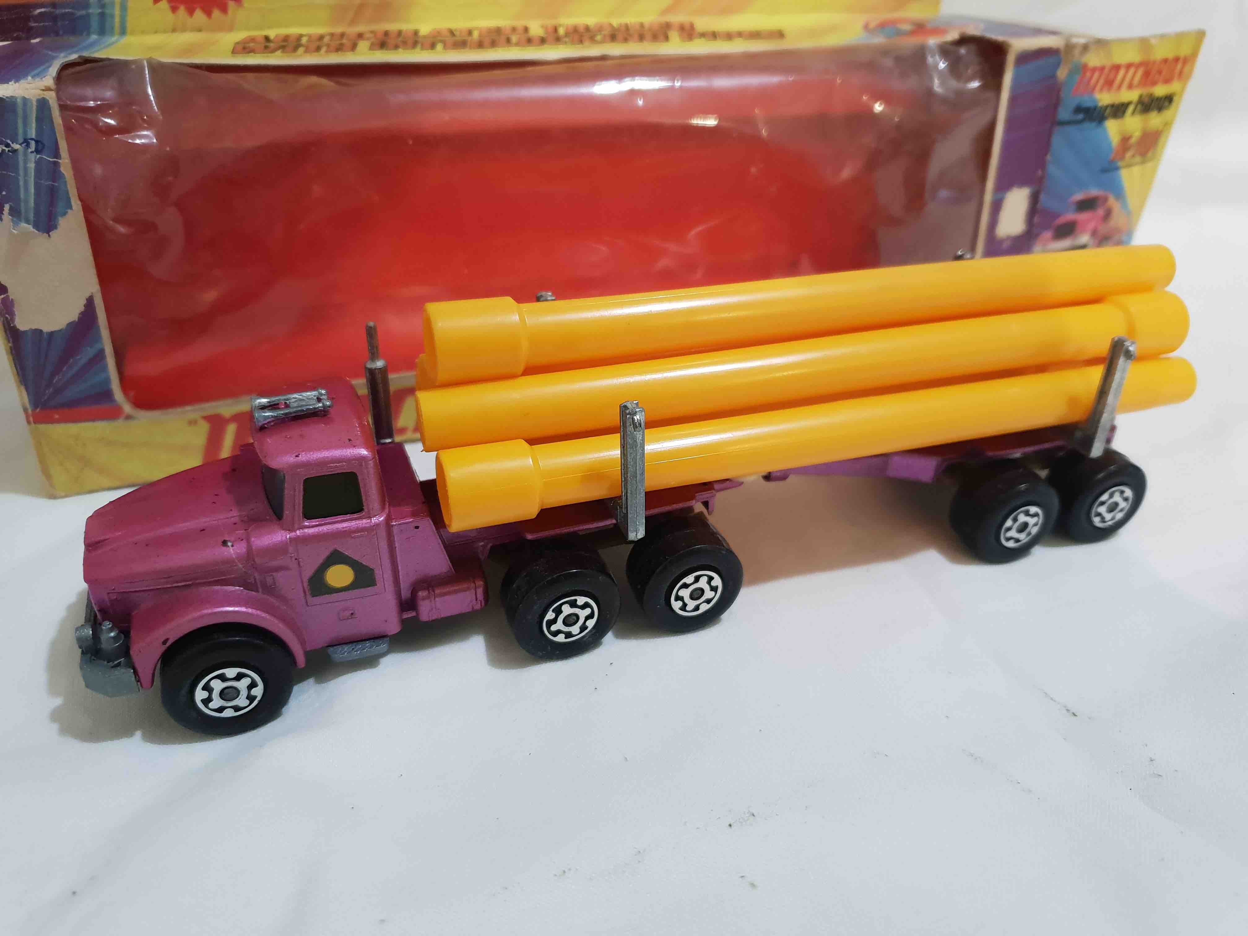 MATCHBOX PIPE TRUCK K-10 SUPER KING