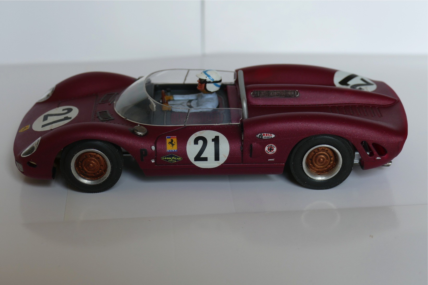 FERRARI 330 KIT K & B SLOT 1/24