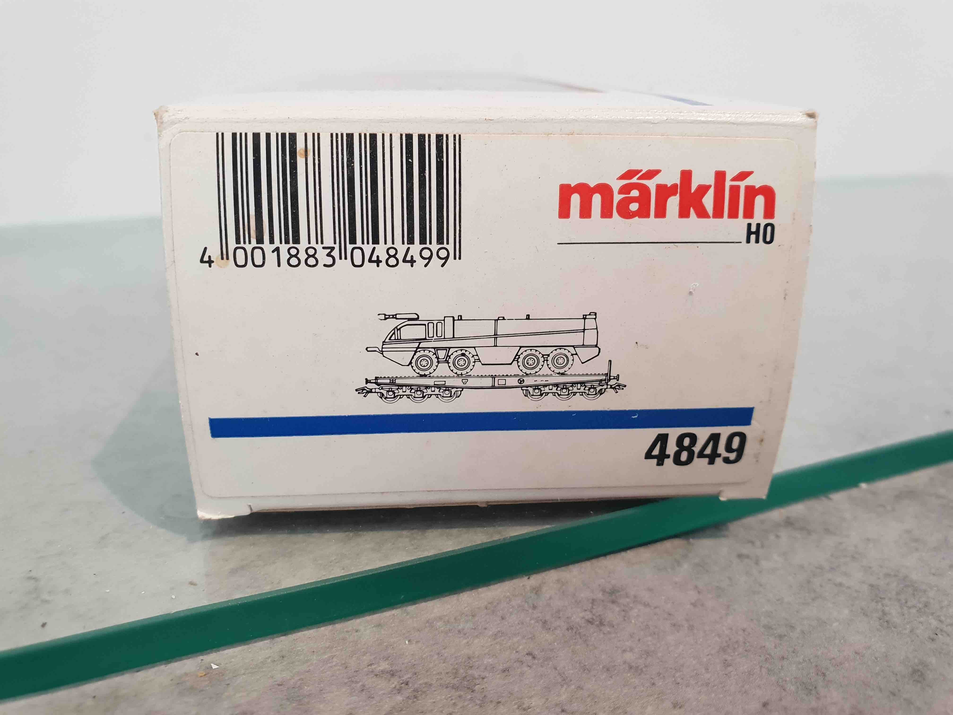 MARKLIN 4948 WAGON CAMION FEU GENEVE