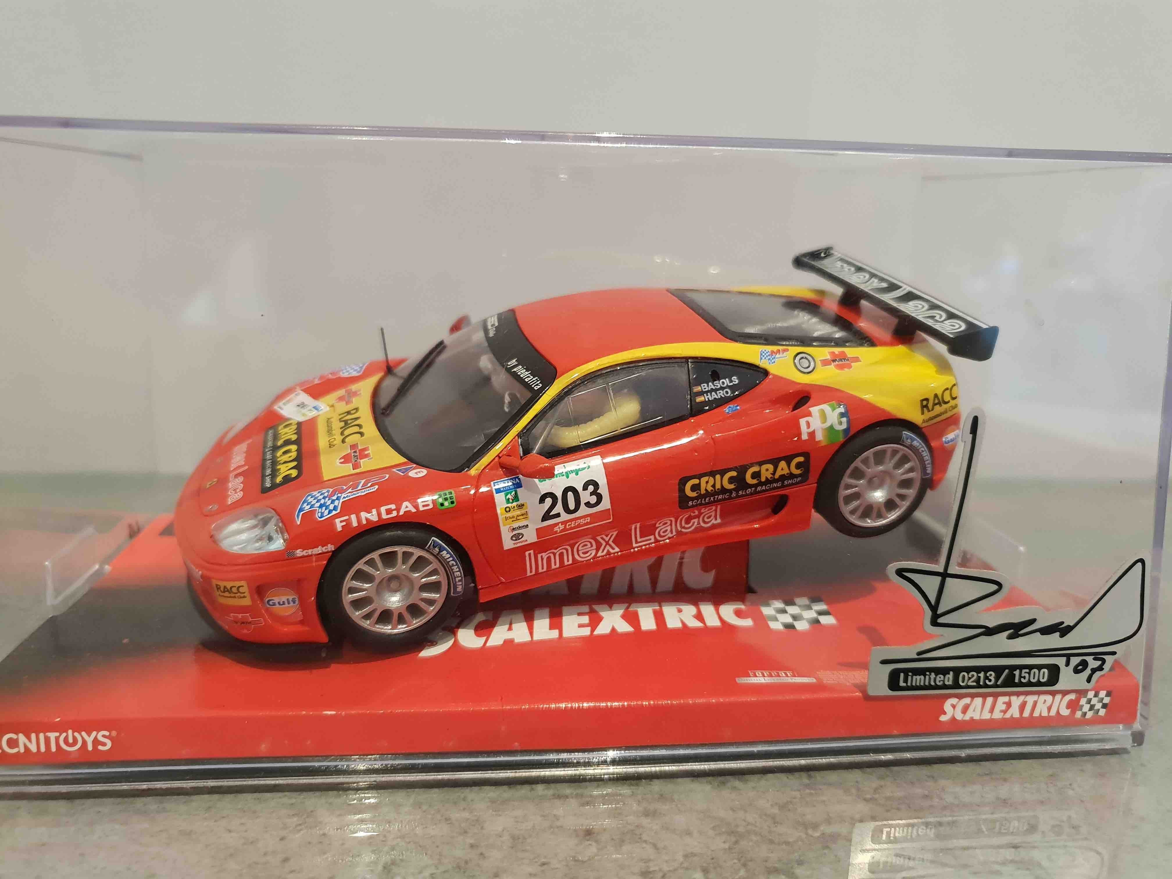 SCALEXTRIC 6351 FERRARI MODENA GTC BASOLS