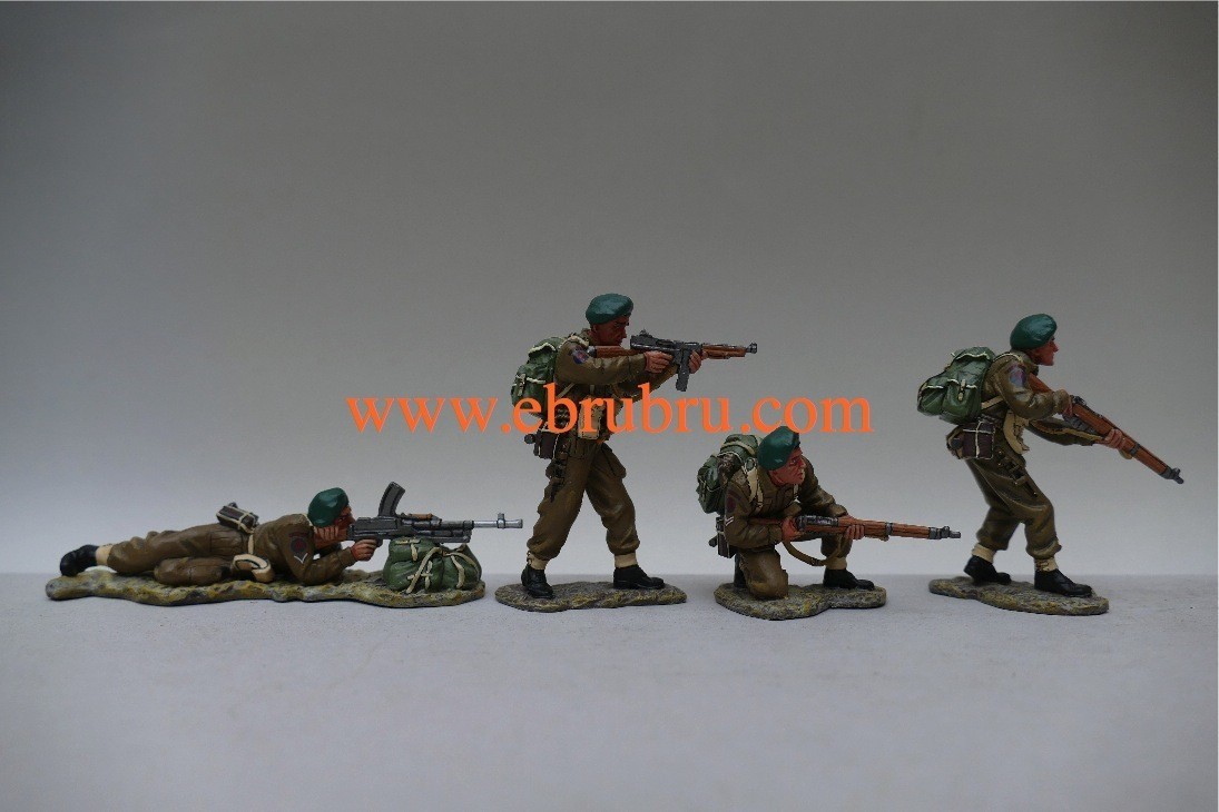 BRITISH COMANDO ATTACK GROUP D DAY 1944 KING & COUNTRY DD053