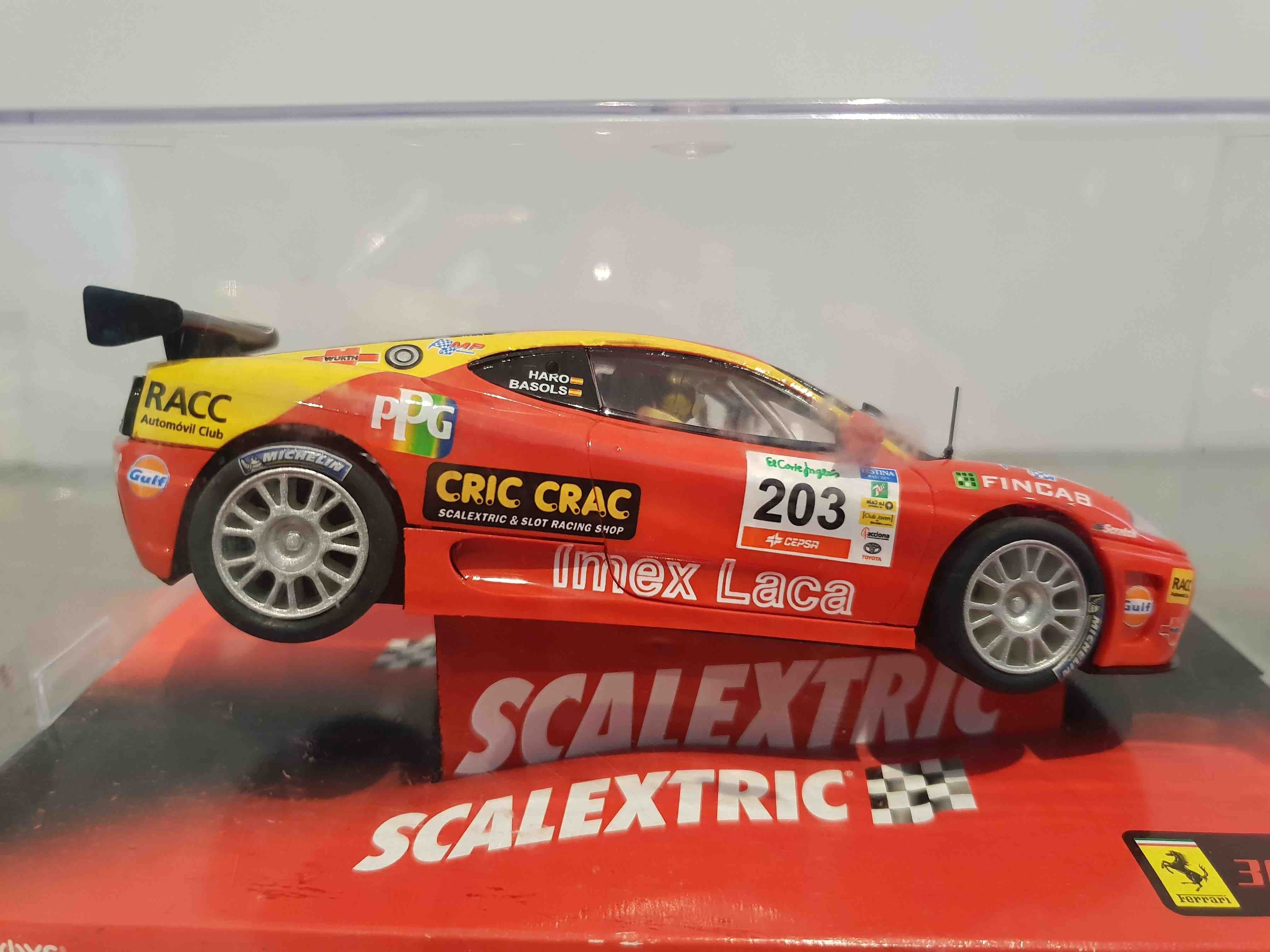 SCALEXTRIC 6351 FERRARI MODENA GTC BASOLS