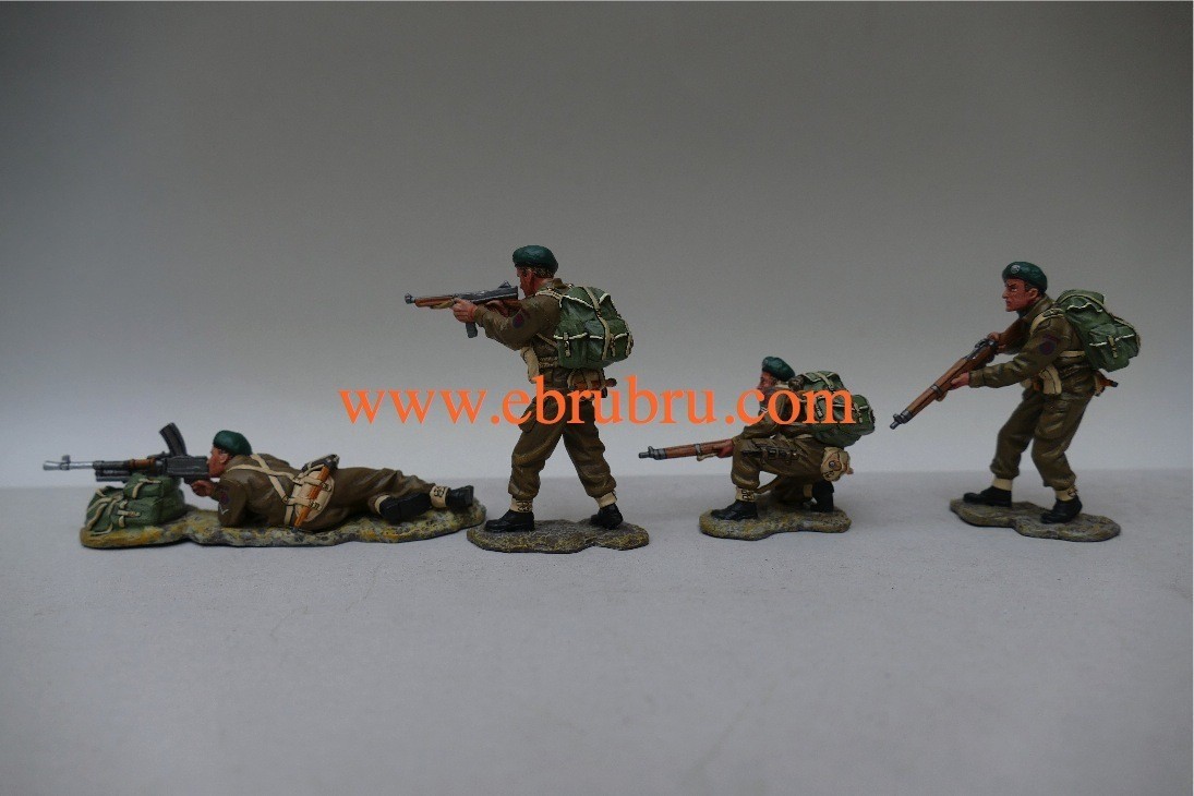 BRITISH COMANDO ATTACK GROUP D DAY 1944 KING & COUNTRY DD053