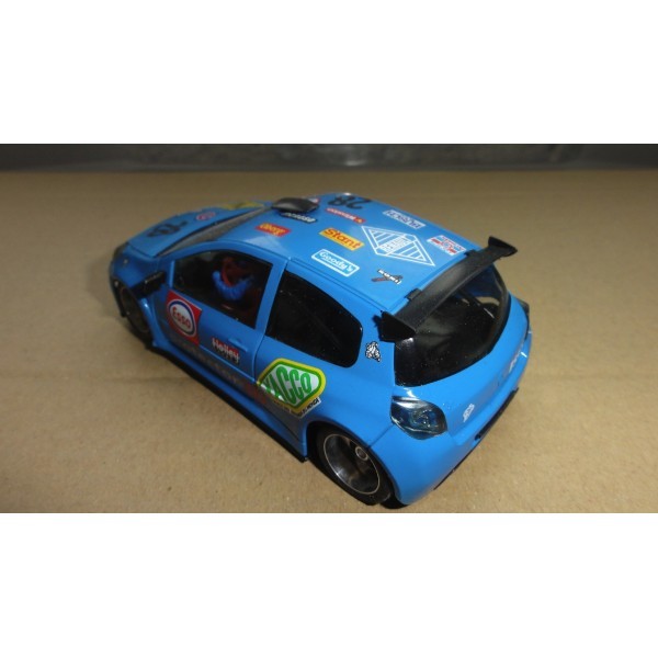 RENAULT CLIO CUP R3 SW RALLY BLEU NSR SLOT 1/32