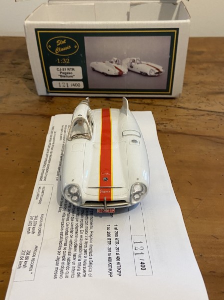Pegaso Bisiluro Monthlery 1953  Slot Classic CJ 21 RTR