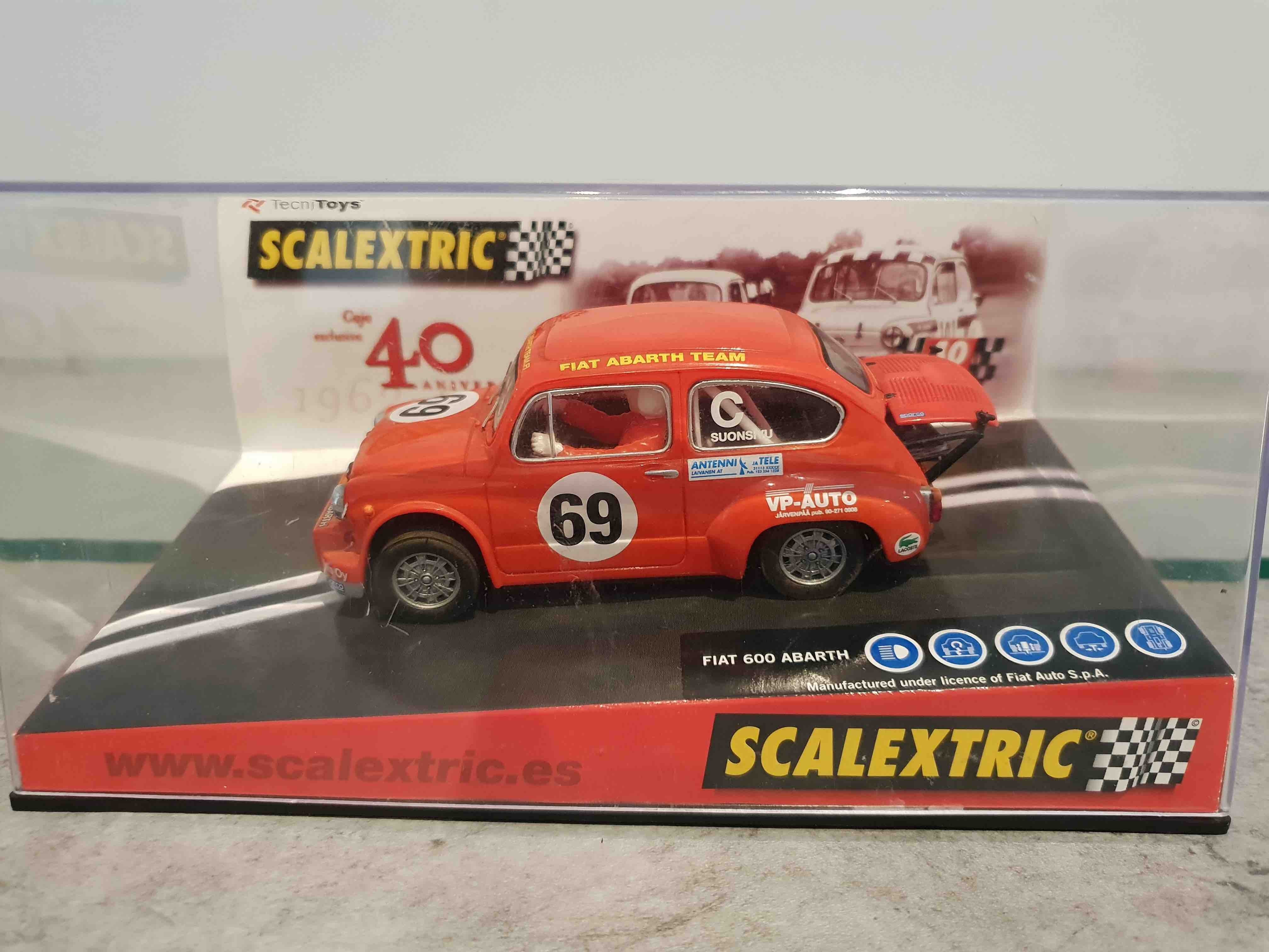 SCALEXTRIC FIAT 600 40 ANNIVERSARY