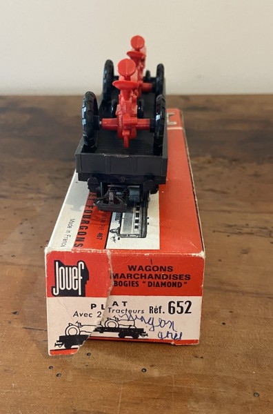 JOUEF 652 WAGON AVEC TRACTEUR