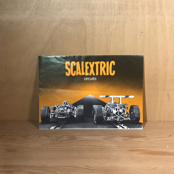 Dépliant  Scalextric Circuits