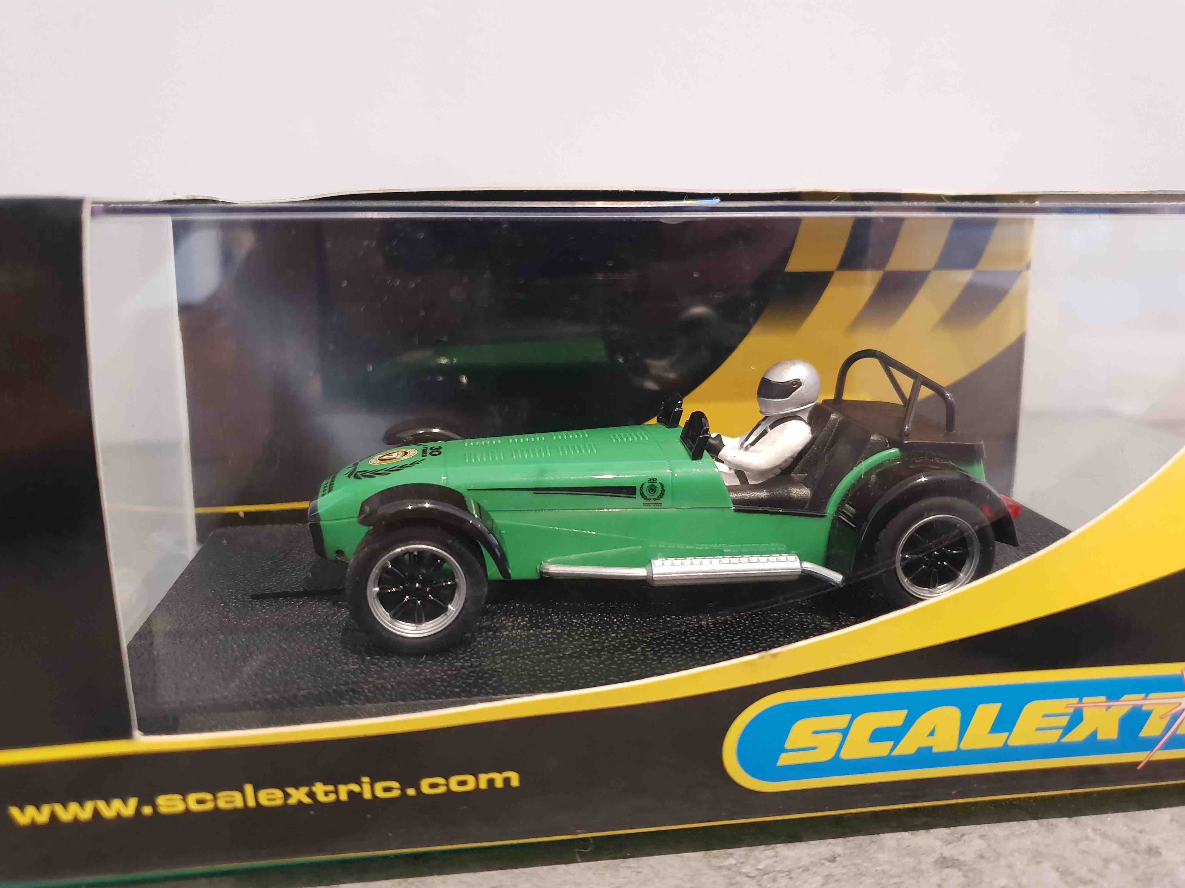 SCALEXTRIC C2589 CATERHAM 7 30TH ANNIVERSARY