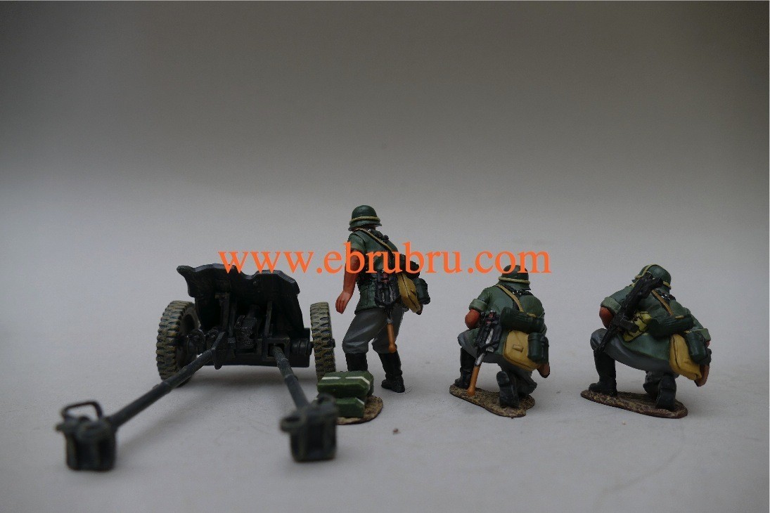 37 MM ANTI TANK SET GERMAN ARMY KING & COUNTRY WS042