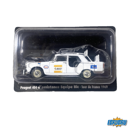 Peugeot 404 d'assistance Equipe BIC Tour de France 1969 NOREV - Edition Atlas