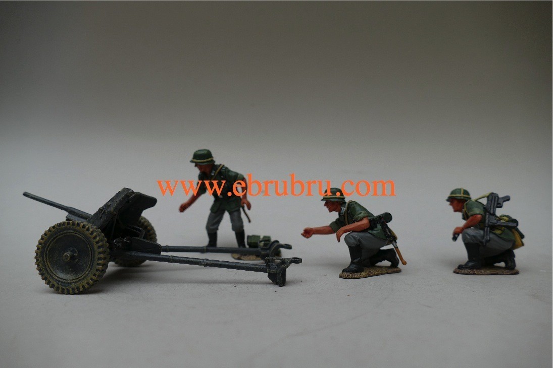 37 MM ANTI TANK SET GERMAN ARMY KING & COUNTRY WS042