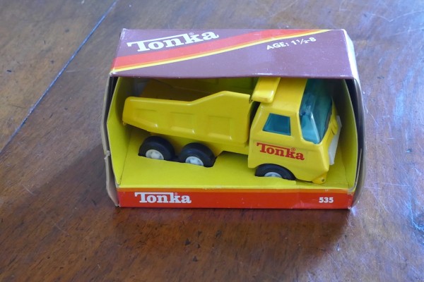 Camion benne jaune TONKA 535