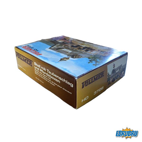 Etable avec pigeonnier et box pour chevaux VOLLMER 3726