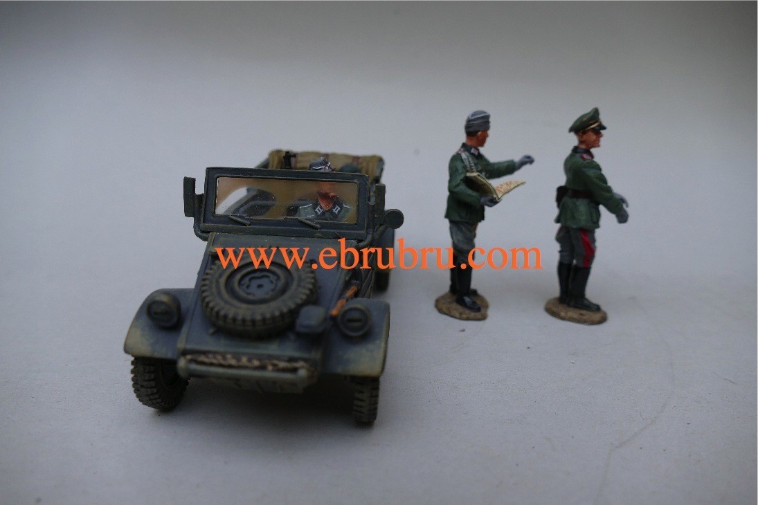 GERMAN KUBELWAGEN FIELDS OF BATTLE KING & COUNTRY FOB020